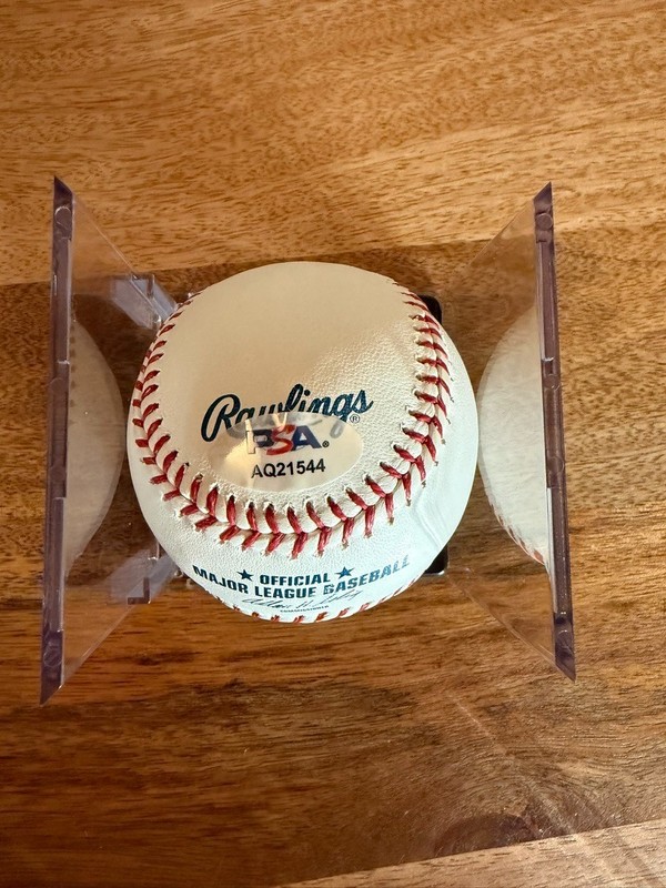 Jose Altuve Signed Official Major League Baseball Autograph W/ PSA COA view 2