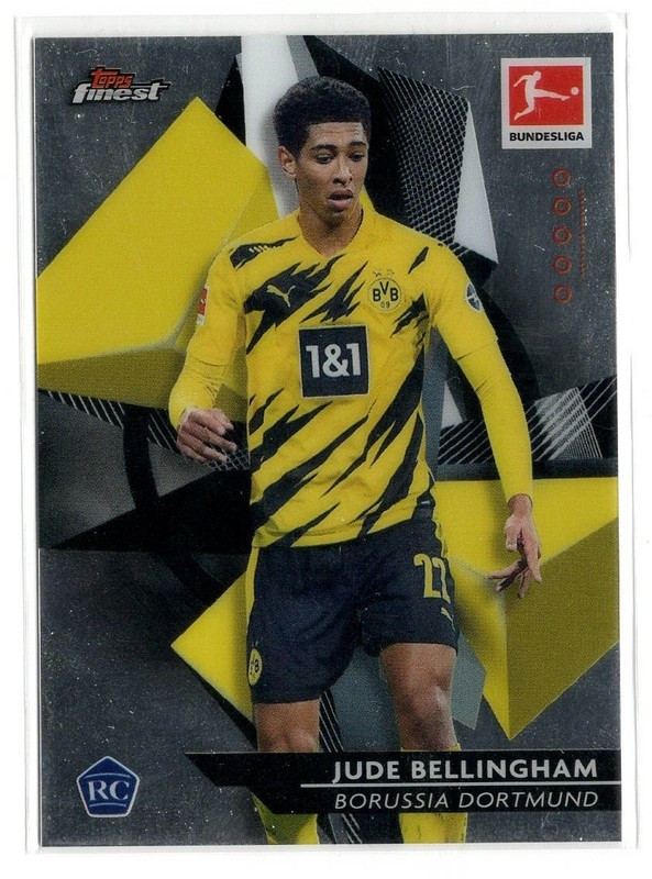 2020-21 Topps Finest Bundesliga Rookie RC Jude Bellingham #32 | Real Madrid