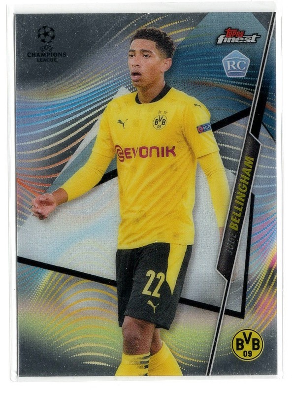 2020-21 Topps Finest UCL Jude Bellingham #6 Rookie RC | Real Madrid | England