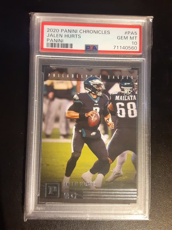 2020 Panini Chronicles #PA5 Jalen Hurts RC PSA 10