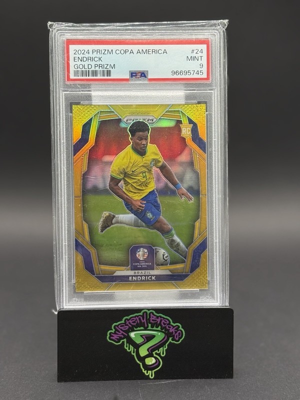 2024 Endrick Rookie Prizm Copa America RC True Gold /10