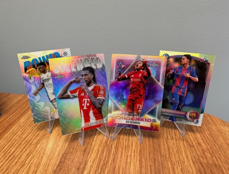2025/26 Topps Chrome UCC - Select Your Insert - UP TO 20% OFF!!
