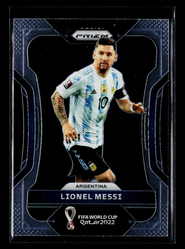 2022 Panini Prizm FIFA World Cup Lionel Messi Argentina #7 NM