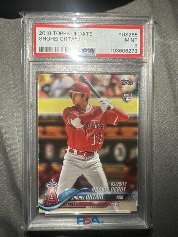 CHASE PACK!! 2018 Topps Update Series - Shohei Ohtani #US285 RC Mint 9 PSA READ*