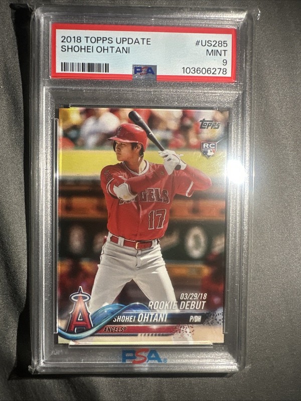 CHASE PACK!! 2018 Topps Update Series - Shohei Ohtani #US285 RC Mint 9 PSA READ* view 2