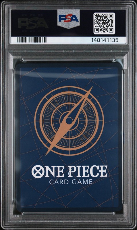 One Piece Monkey D Luffy P-001 25th Anniversary Promo PSA 10 English view 2