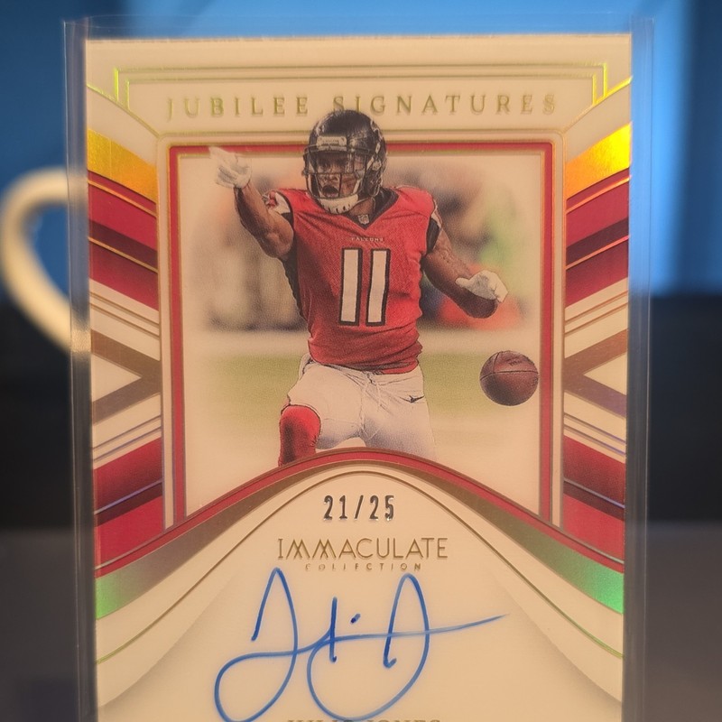 2023 Panini Immaculate Collection Julio Jones Jubilee Signatures Auto /25