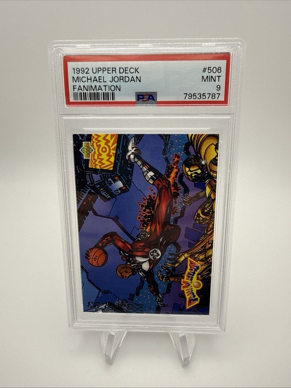 Michael Jordan 1992 Upper Deck Fanimation Agent 23 - PSA 9 - Mint Chicago Bulls
