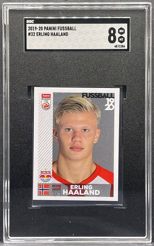 2019 Panini Fussball Bundesliga Erling Haaland #32 SGC 8