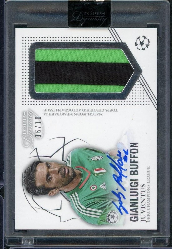 2022/23 Topps Dynasty Gianluigi Buffon Patch Auto /10