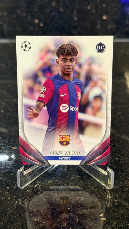 2023-24 Topps UEFA Club Competitions - Image Variation Lamine Yamal RC