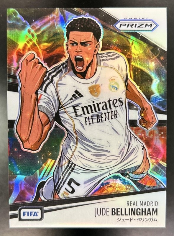 2025-26 Panini Prizm FIFA Jude Bellingham Manga SSP #8 Real Madrid