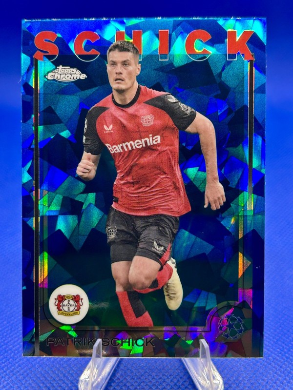 2024-25 Topps Chrome Sapphire UEFA Patrik Schick #67