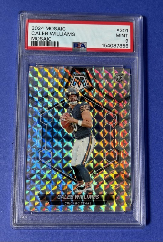 2024 Mosaic Caleb Williams Bears Mosaic #301 PSA 9 MINT