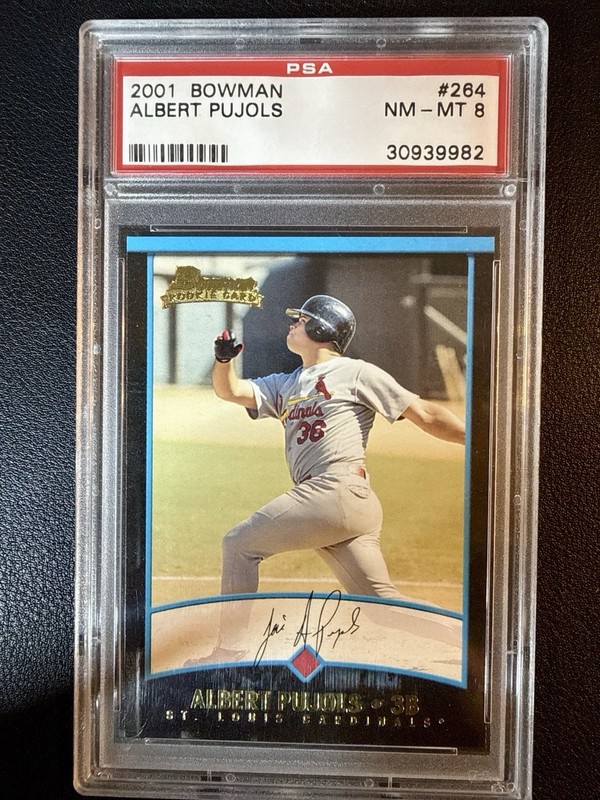 2001 Bowman - Albert Pujols #264 (RC)