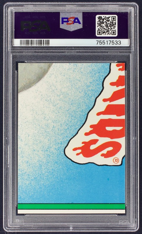 1986 Topps GPK Garbage Pail Kids Stuffed Stephen #131a Series 4 Gem PSA 10 view 2