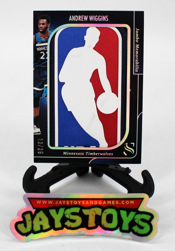 Andrew Wiggins Logoman Game Worn Jumbo Patch 2024-25 Panini Silhouette 13/25