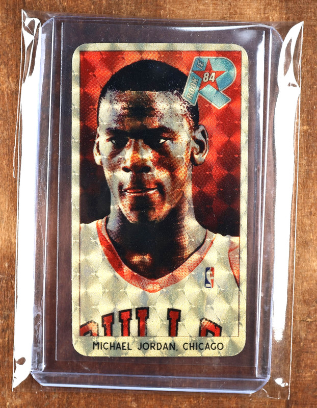 Michael Jordan Rookie RC 1986 Tobacco Chicago Bulls NO 1986 Fleer GOLD