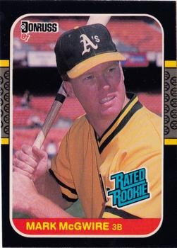 1987 Donruss #46 Mark McGwire PSA 9