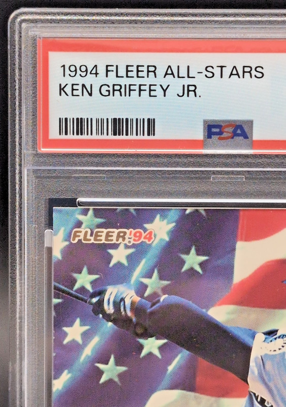 1994 Fleer All-Stars Ken Griffey Jr. PSA 9 Mint #10 HOF view 2