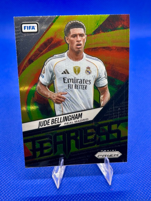 2025-26 Panini Prizm FIFA Soccer Jude Bellingham Fearless #17