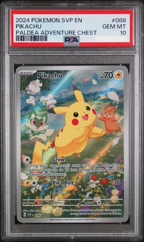 Pokemon Promo Pikachu 088 PSA 10
