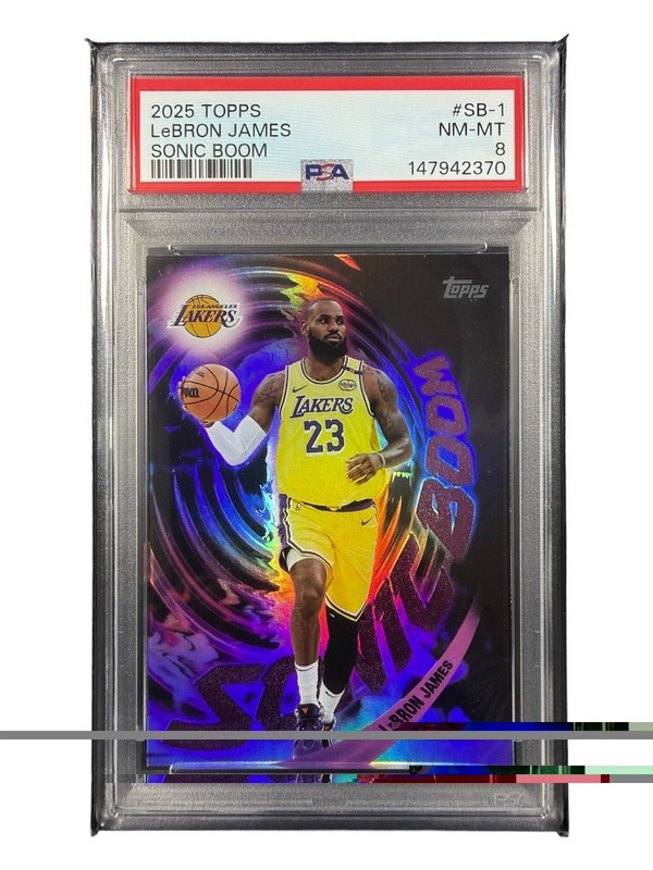 2025-26 Topps #SB-1 LeBron James Sonic Boom