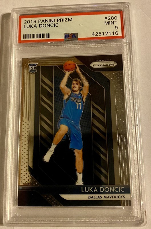 2018-19 Panini Prizm - Luka Dončić #280 (RC) PSA 9 