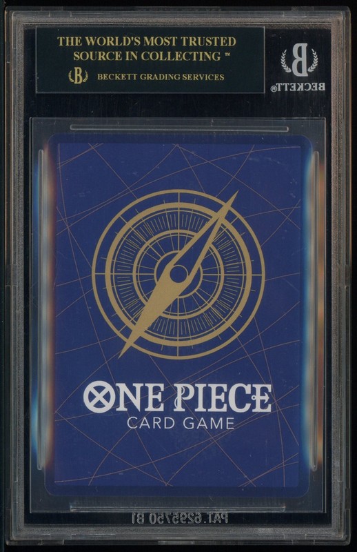 2022-23 One Piece Promos ST01007 Nami Tournament Vol.3 Winner BGS 10 BLACK LABEL view 2