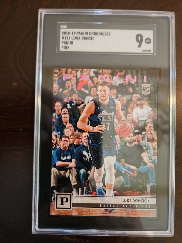 2018-19 Chronicles- Luka Doncic Pink Rookie Card (#111) PSA 9 🔥 HOT 🔥 