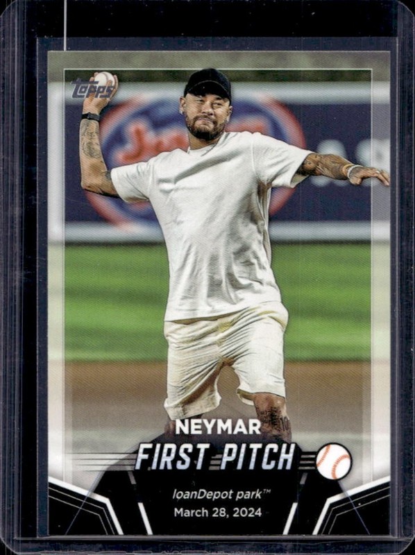 2024 Topps Update Neymar First Pitch #FP-7