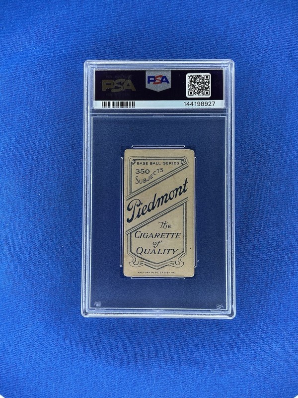 Doc Adkins Baltimore T206 Piedmont 350 Tobacco Card PSA 2 view 2