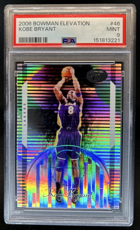 2006-07 Bowman Elevation Kobe Bryant #46 Lakers PSA 9