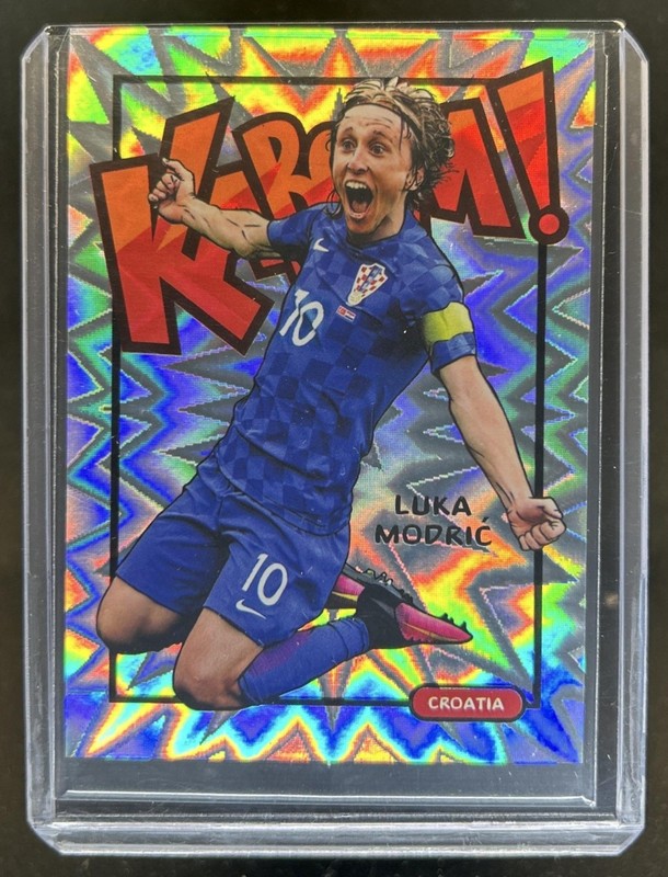 2017 Panini Select Luka Modric Kaboom! SSP #10 Croatia