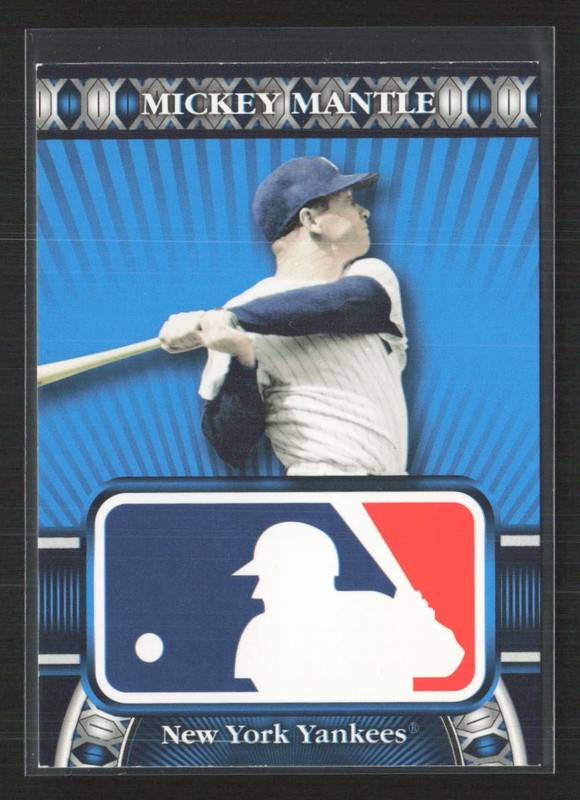 2010 Topps Logoman HTA #HTA-32 Mickey Mantle - NM/MT+