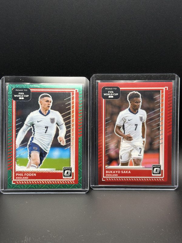 🚀 2025-26 Donruss Fifa England Lot Foden /49 Saka Gordon Bowen Jones Konsa SSP view 1