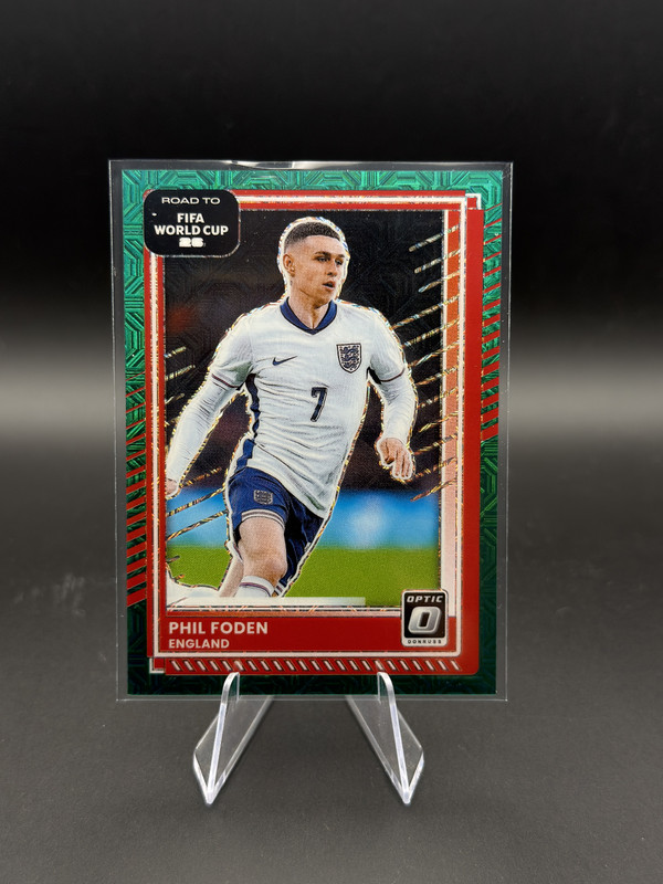 🚀 2025-26 Donruss Fifa England Lot Foden /49 Saka Gordon Bowen Jones Konsa SSP view 2
