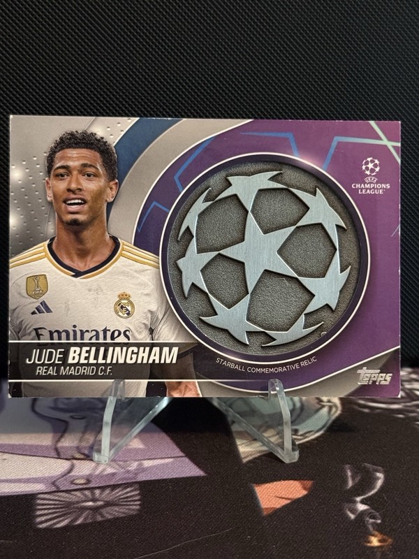 2023-24 Topps UEFA Club Competitions - Starball Relic  Jude Bellingham #SC-JB