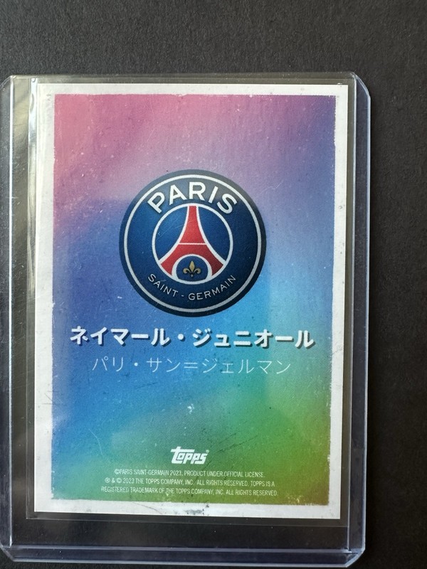 Topps Paris Saint-Germain ネイマール・ジュニオール Limited Edition 2/5 Soccer. Neymar Jr. view 2