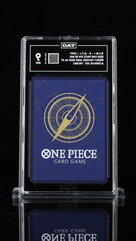 One Piece - Tag 9 - Monkey.d.luffy P-043 Shonen Jump Promo US Seller view 2