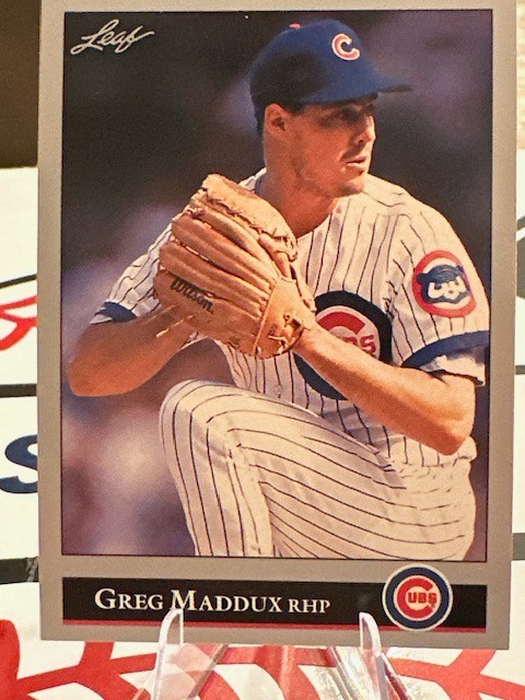 Greg Maddux 1992 Leaf #294! 2 Card Min! Read Desc!!