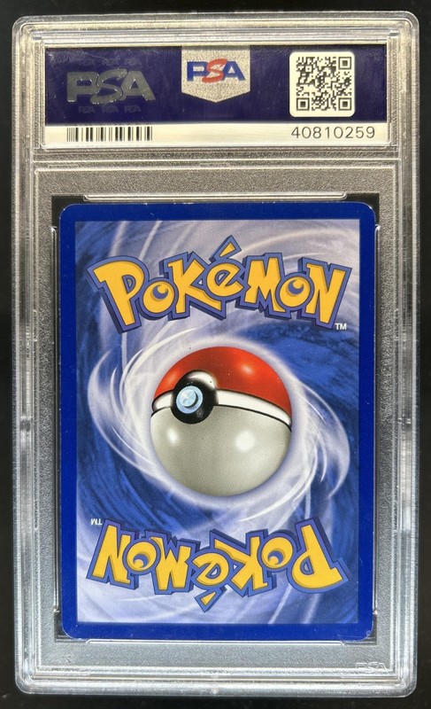 1999 Pokemon Unlimited Charizard Rare Holo #4/102 PSA 8 view 2
