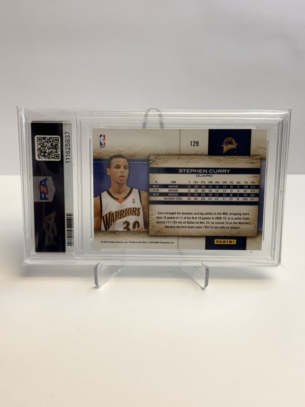 2009-10 Panini Studio - Rookie Stephen Curry #129 (RC) INVESTMENT 💎💎 view 2