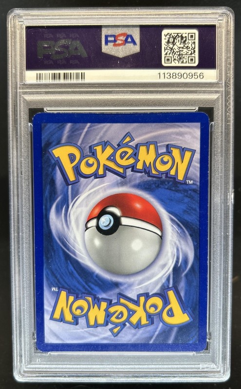 1999 Pokemon Unlimited Charizard Holo Rare #4/102 PSA 4 view 2