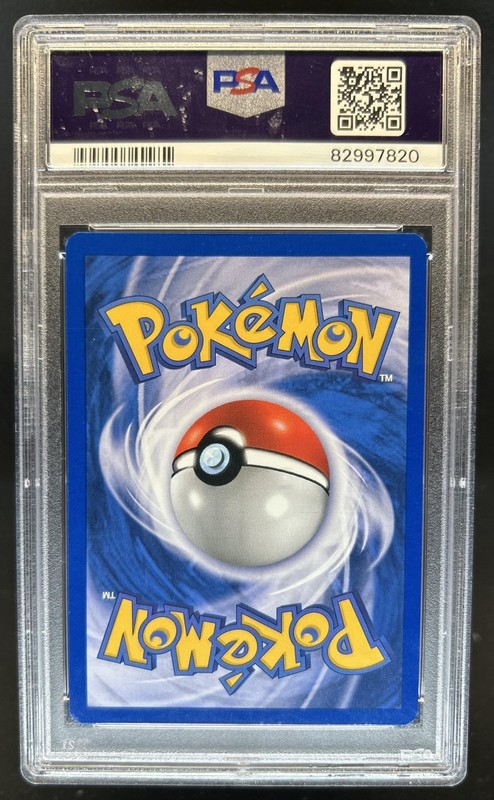 1999 Pokemon Unlimited Charizard Holo Rare #4/102 PSA 4 view 2