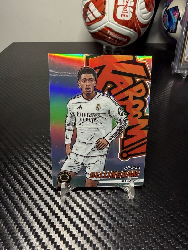 2025 Panini Prizm FIFA Club World Cup Jude Bellingham #19 Kaboom Case Hit SSP