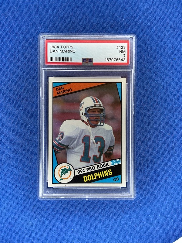 1984 Topps Dan Marino #123 PSA 7 Rookie RC HOF