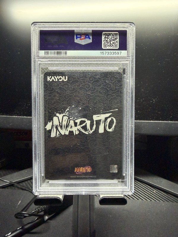 2025 Kayou NARUTO-01- EN-US SAUKE UCHIHA SP #002L5 PSA 10 view 2