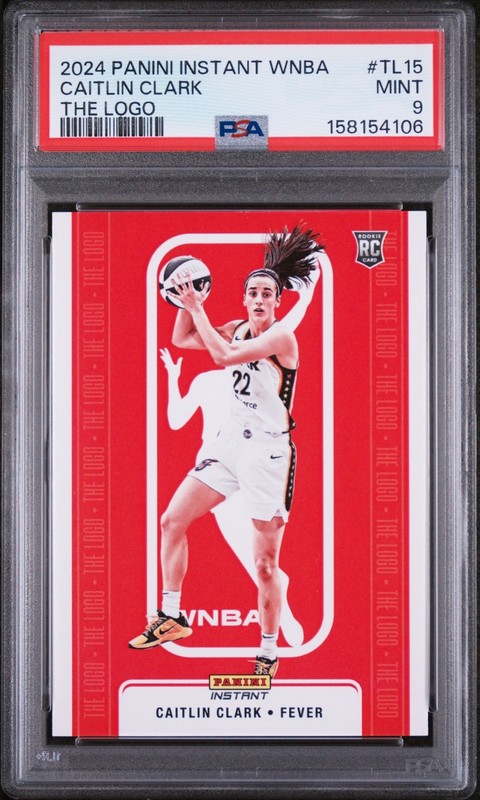 2024-25 Panini Instant WNBA - The Logo Caitlin Clark #TL-15 /2832 (RC) PSA 9