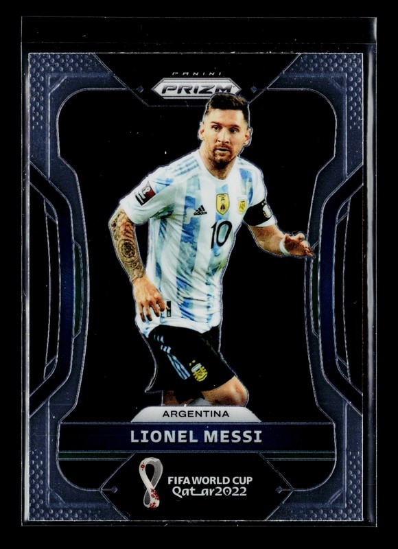 2022 Panini Prizm FIFA World Cup Lionel Messi Argentina #7 NM